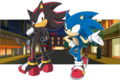 Sonic and Shadow - shadow-the-hedgehog photo