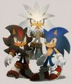 Sonic - silver-the-hedgehog fan art