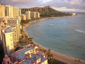  Waikiki strand