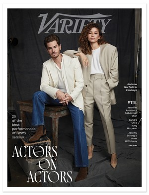  Andrew 가필드 and Zendaya - Variety’s Actors on Actors (2022)