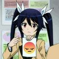 Angry anime girl - anime photo