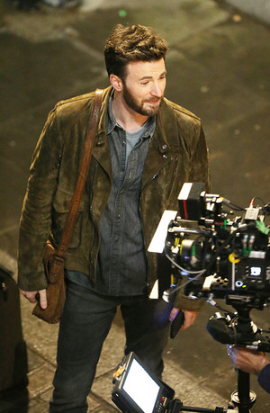  Chris Evans on the set of Ghosted in London | May 2022