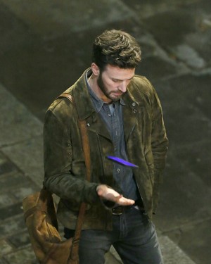  Chris Evans on the set of Ghosted in London | May 2022