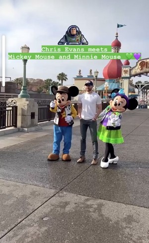  Chris Evans | special appearance | Disney California Adventure Park | June 11, 2022