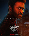 Dhanush as Avik San in The Gray Man | Promotional Poster - netflix photo
