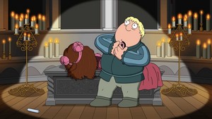  Family Guy ~ 20x20 "Jersey Bore"