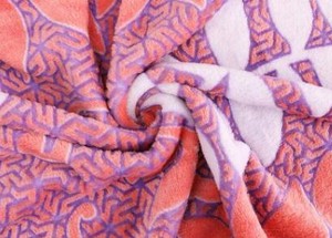  Flannel Polyester Velvet Double Side Fabric