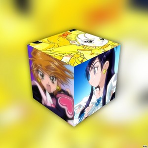  Futari wa Pretty Cure Max tim, trái tim (3D Cube)