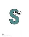 Lowercase Cartoon Letter S - the-letter-s photo