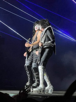  Paul and Tommy ~Santiago, Chile...April 20, 2022 (End of the Road Tour)