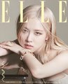 Rosé shines on the cover of ELLE Korea's June issue with her new short hair - black-pink photo