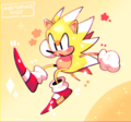 Super Sonic - sonic-the-hedgehog fan art