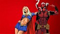 dc-comics - Supergirl   Deadpool wallpaper