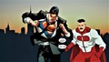superman - Superman Disses Omni Man wallpaper