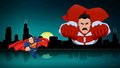 superman - Superman vs Omni Man 1 wallpaper