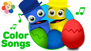  Surprïse Eggs रंग Specïal Color Song Nursery Rhymes Color Egg Surprïse For Kids BabyFïrst