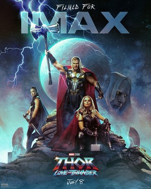  Thor: 愛 and Thunder | IMAX Poster
