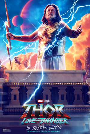  Zeus | Thor: tình yêu and Thunder | Character Poster