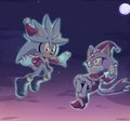silver-the-hedgehog - silver and blaze wallpaper