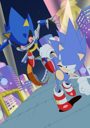  sonic and metal sonic