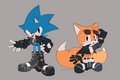 sonic-the-hedgehog - tails and sonic wallpaper