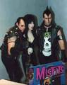2 Elvira with the Caiafa's - misfits photo