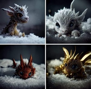  Baby dragones