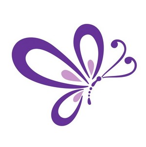  Beautiful Purple borboleta