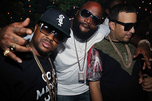  The-Dream, Rick Ross and French Montana