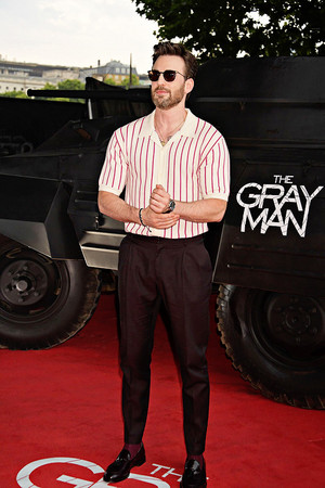 Chris Evans attends “The Gray Man” Special Screening at BFI Southbank in London | July 19, 2022