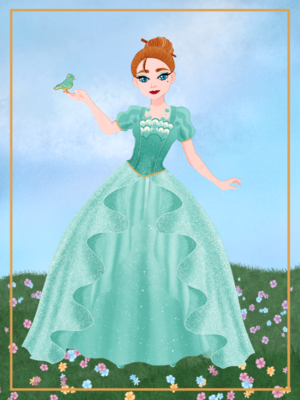  Endless amor : Lalaina in her favorito garden (Ball Gown)