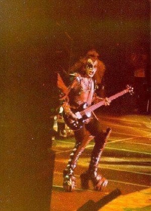 Gene ~Edmonton, Canada...July 27, 1977 (Love Gun Tour) 