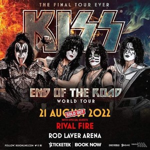 KISS ~Melbourne, Australia...August 21, 2022 | Night 2 (End of the Road Tour) 