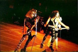 Paul, Ace and Gene ~Edmonton, Canada...July 27, 1977 (Love Gun Tour) 
