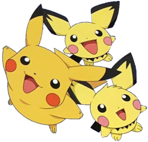 pikachu and the Pichu brothers