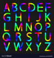 Rainbow letters of the alphabet Royalty Free Vector Image - the-alphabet photo