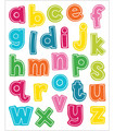 School Pop Alphabet Lowercase Letters Shape Stickers - the-alphabet photo