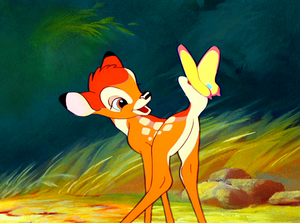  Walt Disney Screencaps - Bambi & The farfalla