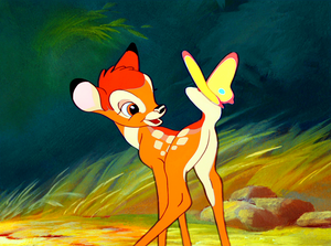  Walt Disney Screencaps - Bambi & The butterfly, kipepeo