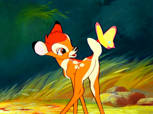  Walt Disney Screencaps - Bambi & The butterfly, kipepeo