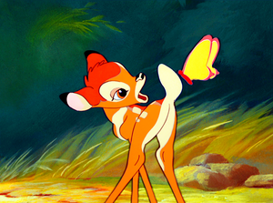  Walt ディズニー Screencaps - Bambi & The バタフライ, 蝶
