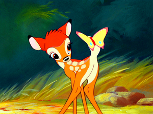  Walt Disney Screencaps - Bambi & The schmetterling