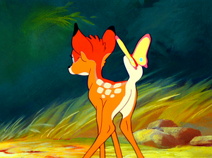 Walt disney Screencaps - Bambi & The kupu-kupu