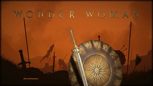  Wonder Woman Sword and Shield