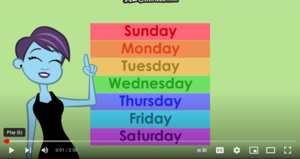 "A Week Is Seven Days" by ABCmouse