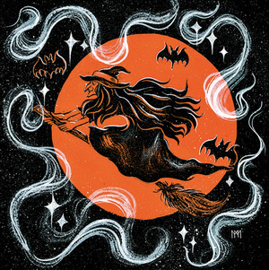 🎃 Witch | हैलोवीन Art Prints