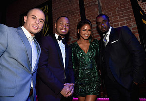 Terrence J, Cassie and P. Diddy 