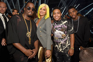 P. Diddy, Cassie and Justin 