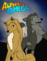 Alpha and Omega (by ArtsyBlondeChick) - alpha-and-omega fan art