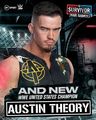 Austin Theory | WWE United States Champion | Survivor Series WarGames | November 26, 2022  - wwe photo